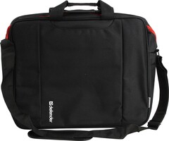 Сумка Defender Geek 15.6" < 26084 > (полиэстер, чёрная, 15.6")