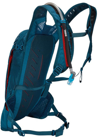 Картинка рюкзак велосипедный Thule Vital 8L DH Hydration Backpack Moroccan Blue - 2