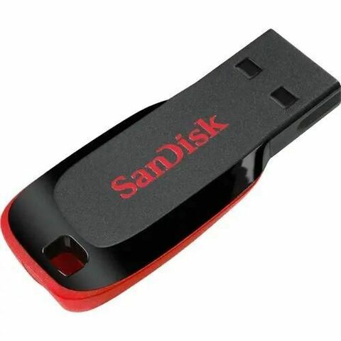 Флеш-накопитель SanDisk Cruzer Blade 64GB USB-A 2.0 Black