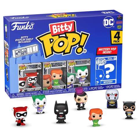 Funko Bitty POP! DC Comics 4 Pack Series 3