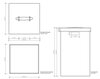 Decor Walther 0924747 Decor Walther Brownie Корзина для белья 60.5x38.5x38.5см., напольная, цвет: бежевый