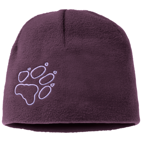 Картинка шапка Jack Wolfskin fleece cap kids aubergine - 1