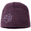 Картинка шапка Jack Wolfskin fleece cap kids aubergine - 1