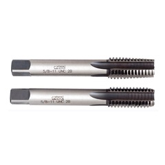 Метчик №4 -40-UNC (Комплект 2шт) PN8/3015 115CrV3 40мм a=2,5 Bucovice(CzTool) 115004-2