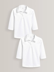 Поло школьное для девочки Next 563-272, 2 шт., Белый