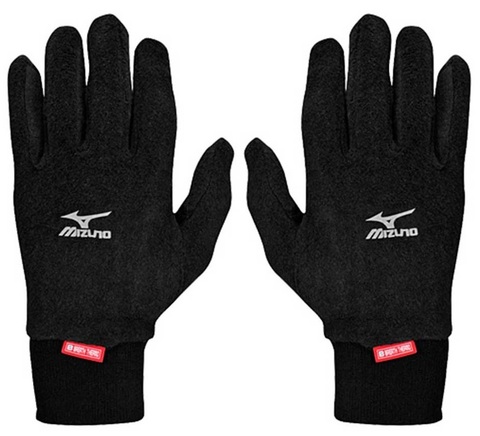 Перчатки беговые Mizuno Bt Mid Weight Fleece Glove