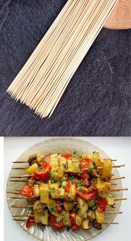 Шпажки бамбуковые, 100 шт, 35 см