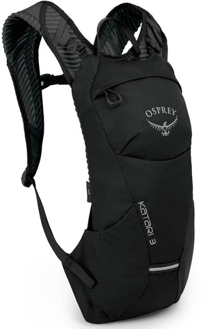 Картинка рюкзак велосипедный Osprey Katari 3 Black - 1