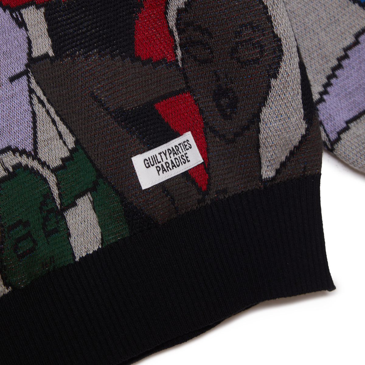 WACKO MARIA: JACQUARD SWEATER - buy online | BELIEF