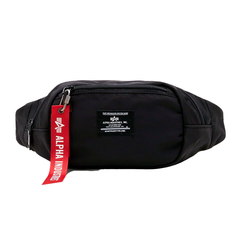 Сумка Alpha Industries Crew Waist Bag Black (Черный)