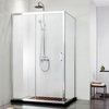 Aquanet 168417 Компл.5 - NAA1131 Душевая шторка Alfa (800х1200х2000) стекло прозрачное хром (168417)