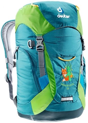 Картинка рюкзак городской Deuter Waldfuchs 14 Petrol-Kiwi - 1