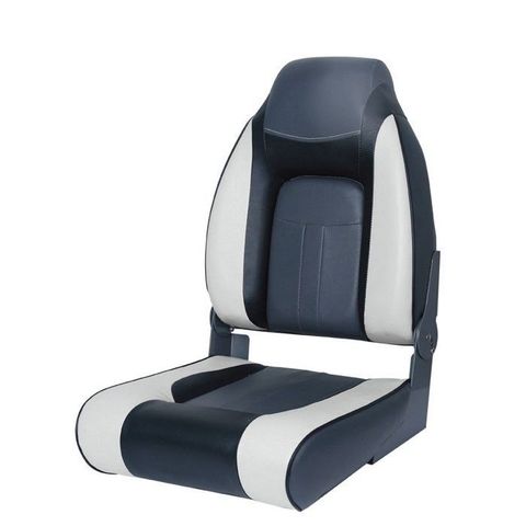 Сиденье мягкое складное Premium Designer High Back Seat, серо-черное