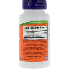 Now Foods, CurcuBrain, когнитивная поддержка, 400 мг, 50 растительных капсул
