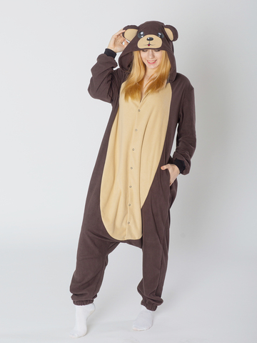 Пижама кигуруми "Медведь бурый Хигума"
