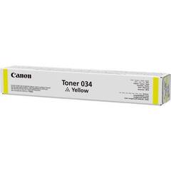Тонер 034 желтый для Canon iR C1225/C1225iF (7300 стр.), 9451B001
