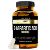D-аспарагиновая кислота, D-Aspartic acid, aTech Nutrition Premium, 60 желатиновых капсул 1