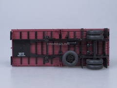 Semitrailer ODAZ-885 dark-red Start Scale Models (SSM) 1:43