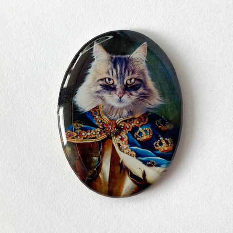 Кабошон «Кот», портреты животных