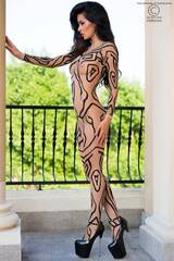 Бодистокинг из нежнейшей сетки CHILIROSE 4092 Bodystocking