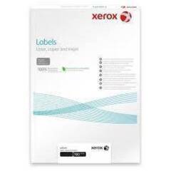 Наклейки Laser/Copier XEROX А4:36, 100 листов (70x24мм) Прямоугольные края