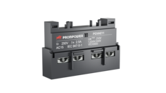 Блок всп. Контактов Prompower PGVAE11 серии Pulse, фронт. монтажа для серии PGV2ME, 1НО+1НЗ