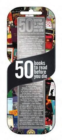 50 Greatest Books Bookmark