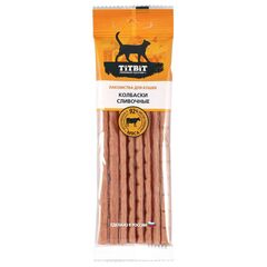 Titbit Золотая коллекция колбаски Сливочные для кошек 30гр