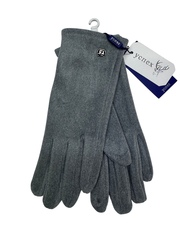 Перчатки. Женские. Верх: Спандекс. Текстильные. Подклад: Плюш-флис.В упаковке 12 шт, разные цвета.