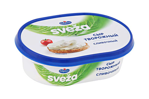 Сыр творожный Савушкин 60% 150г Сливочный, шт