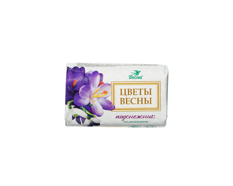 Мыло туалетное Цветы Весны Подснежник 90гр