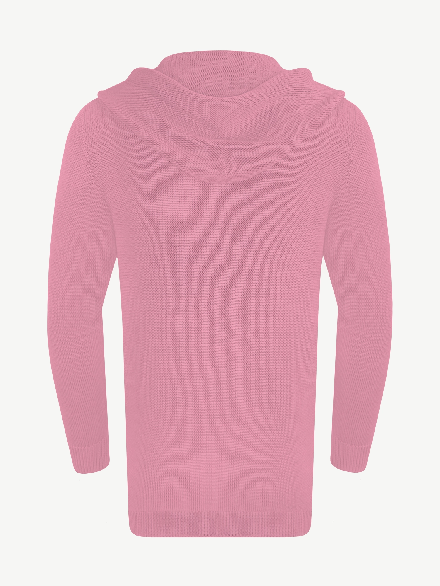 Кардиган с капюшоном из мягкой шерсти