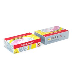 
          Текстовыделитель, Erich Krause, "Visioline Mini Neon", жёлтый неон, мини-корпус, скошенный 0.6-5.2 мм, 10 шт/уп, картонная коробка-дисплей