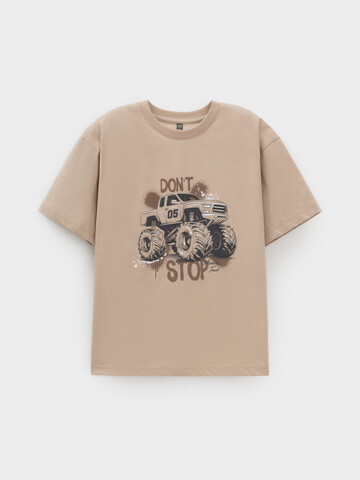 фуфайка  для мальчика  КР 302779/темно-бежевый к650