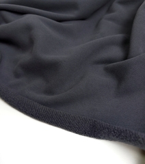 Тёмный графит Футер 3-х нитка микроначёс с велюровым эффектом