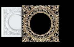 Силиконовый молд рамка № 104