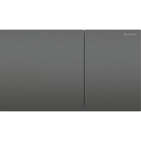 Geberit Sigma70 115.622.QD.1 Клавиша для двойного смыва, квадратная: Хромированный черный
