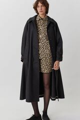 Шорты на резинке из леопардовой джинсы