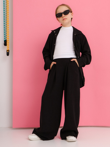 Брюки Лен, черные