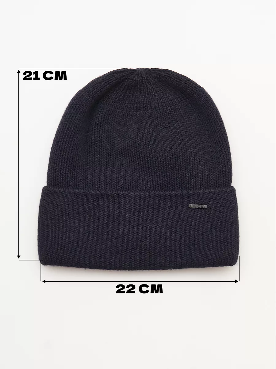 Шапка бини зимняя весенняя с флисом