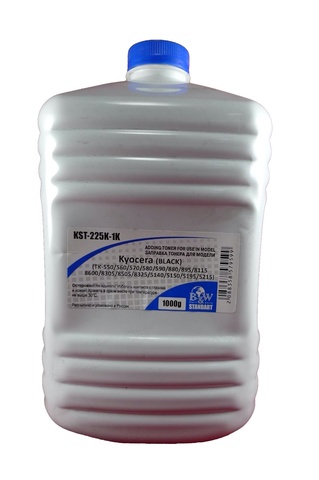 Тонер TOMOEGAWA ED-90 (VF-03) для Kyocera универсальный, черный (1 кг) Фасовка Россия B&W