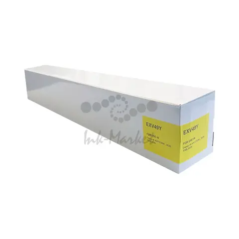 Совместимый тонер-картридж Canon C-EXV 49 желтый (yellow). Туба 463 гр