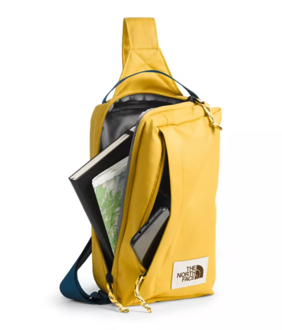 Картинка рюкзак однолямочный The North Face field bag Bmboylw/Bluewtl - 2