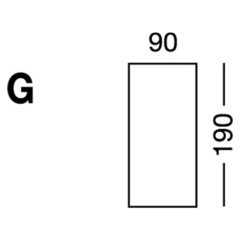 Эластичная простыня белого цвета модель G