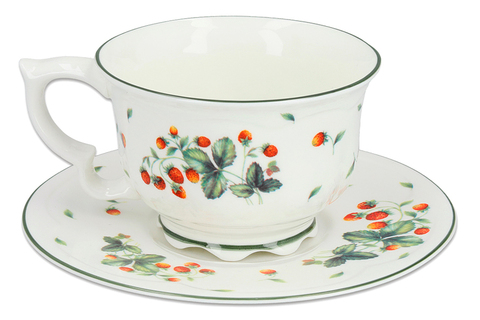 Чайная пара 340мл Carmani Земляника