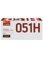 Картридж EasyPrint LC-051H для Canon i-SENSYS LBP162dw/MF264dw/MF267dw/MF269dw (4100стр.) черный, с чипом