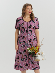 1354В Халат на молнии