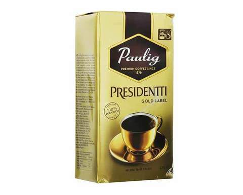 Кофе молотый Paulig Presidentti Gold Label, 250 г