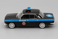 GAZ-24-10 Volga Militia black 1:43 DeAgostini Auto Legends USSR Police #9