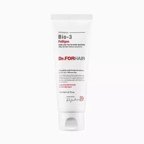 Шампунь от выпадения волос Dr.FOR HAIR Folligen Original Shampoo 70 мл